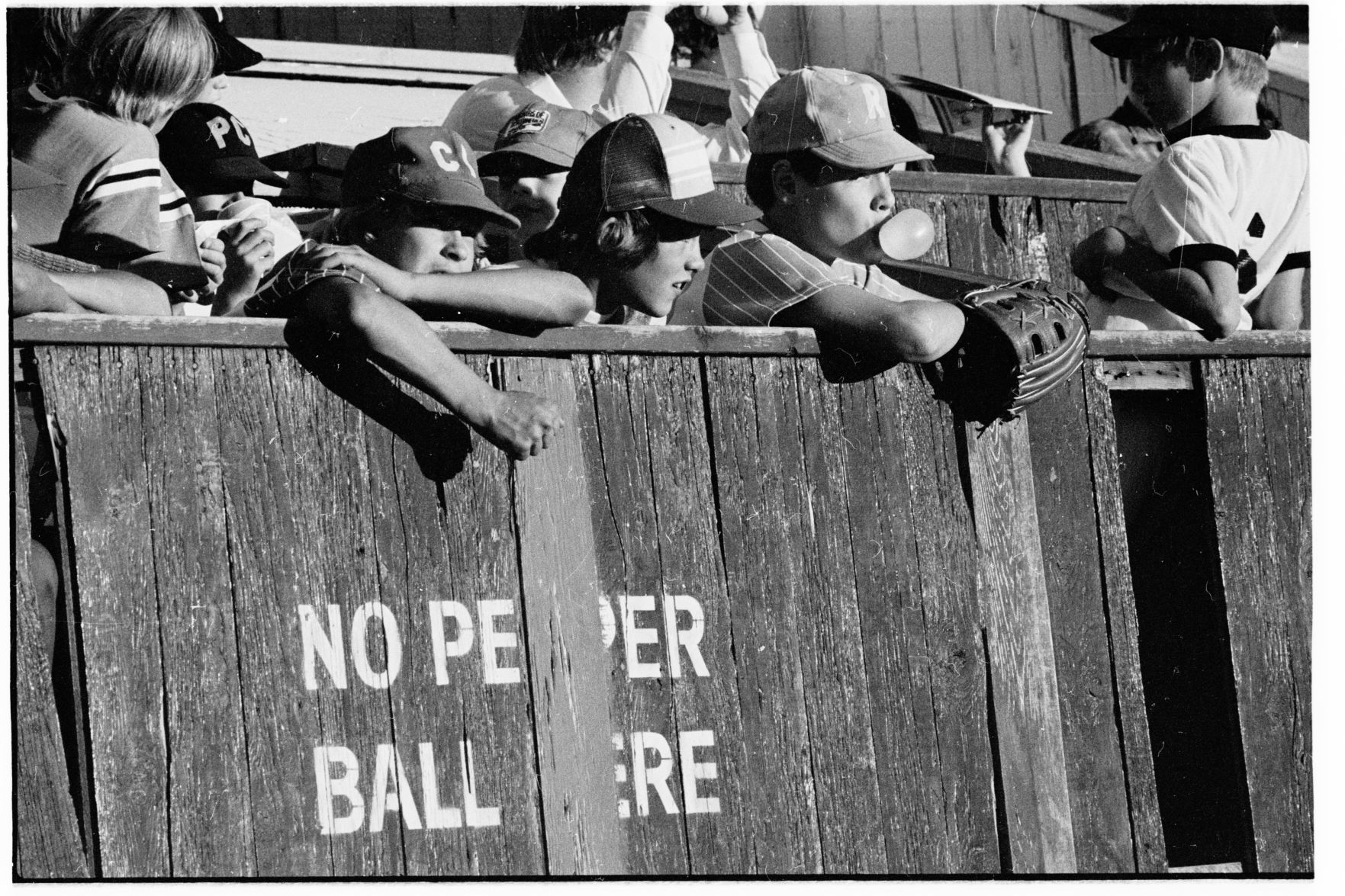 Little League Night at Cobb Field, June 1976
